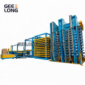 Linha de produção de laminação de madeira compensada totalmente automática