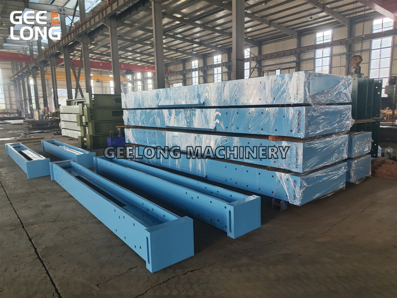 M&aacute;quina de prensagem a quente de compensado de estrutura dupla