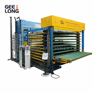 máquina quente da imprensa da laminação da madeira compensada enfrentada filme 800T