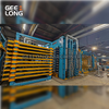 Linha automática de prensagem a quente de filme e folheado de madeira compensada 800T-1200T