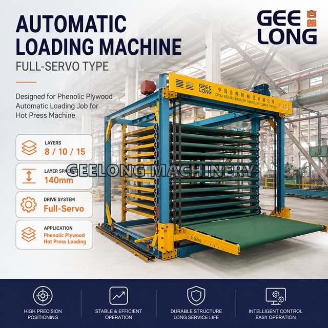 Máquina de carregamento automático totalmente servo
